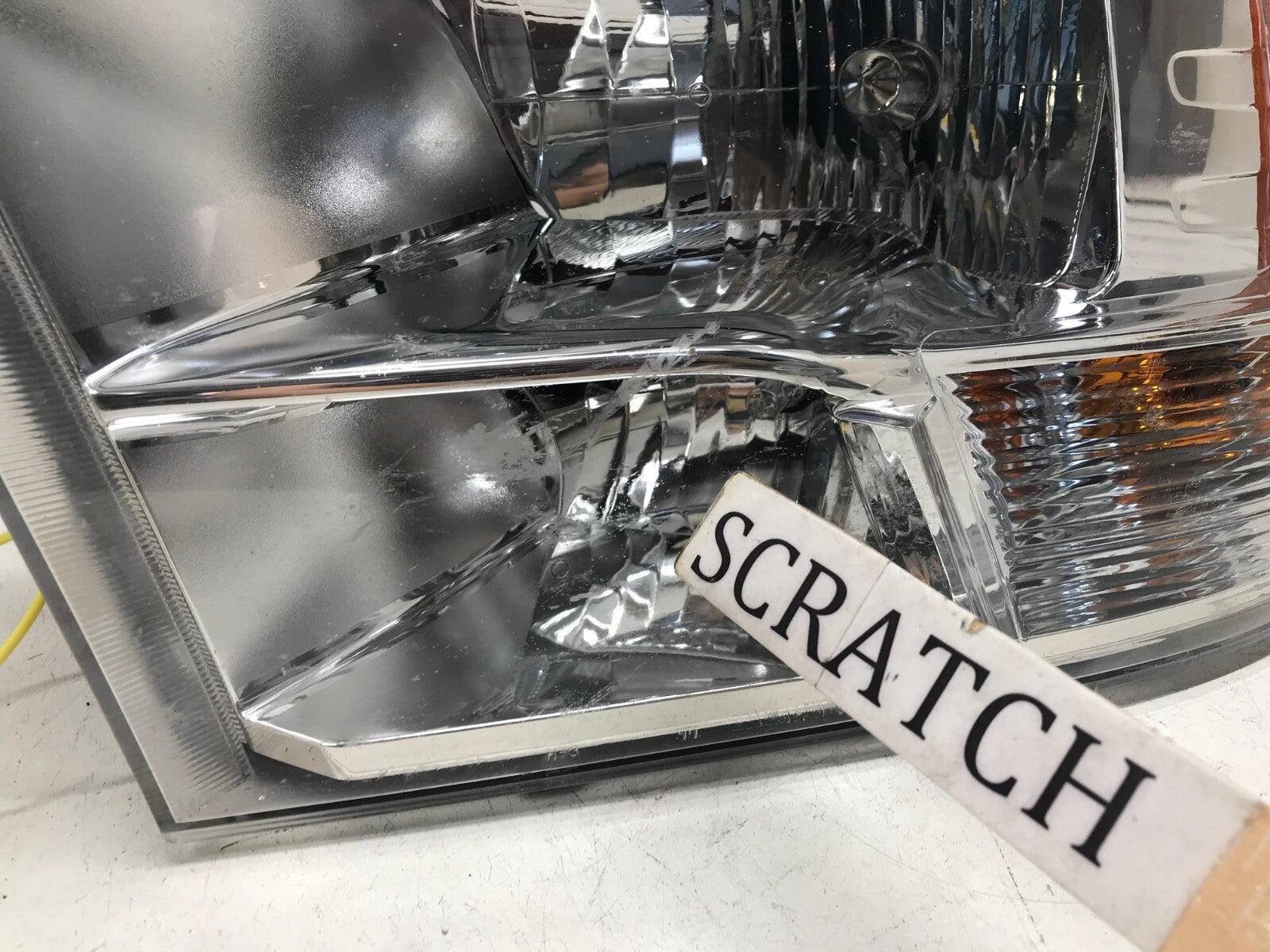 Headlight Damaged Left LH Driver Dodge Ram Pickup Truck 2009-2012 68001485AE OEM