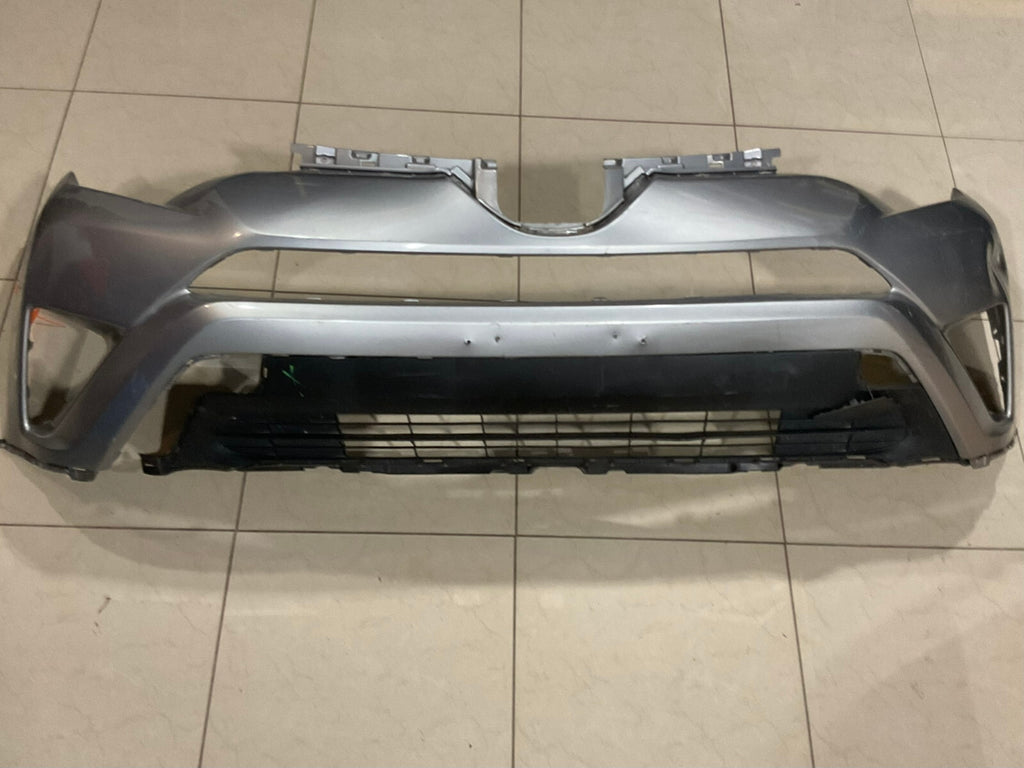Front Bumper Cover Grey Toyota RAV4 2016-2018 52119+0R150 OEM