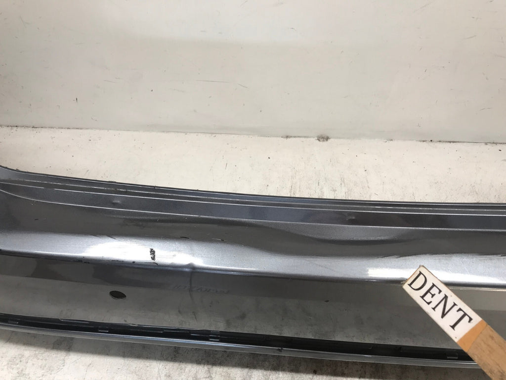 Rear Bumper Cover Gray 2020 2021 Nissan Sentra S/SV w/Sensor Holes OEM