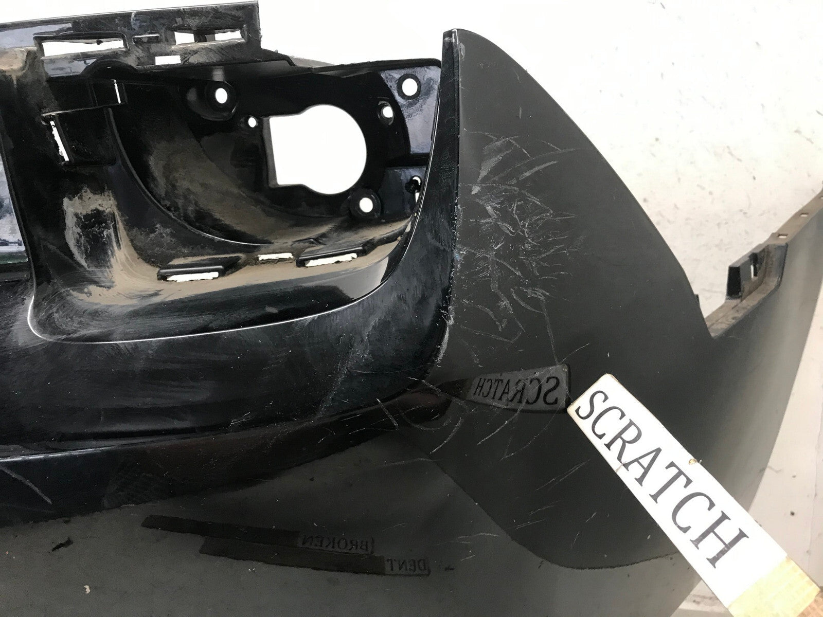 Rear Bumper LOCAL Black 2010-2013 Chevy Camaro w/Sensor Holes 92238776 OEM