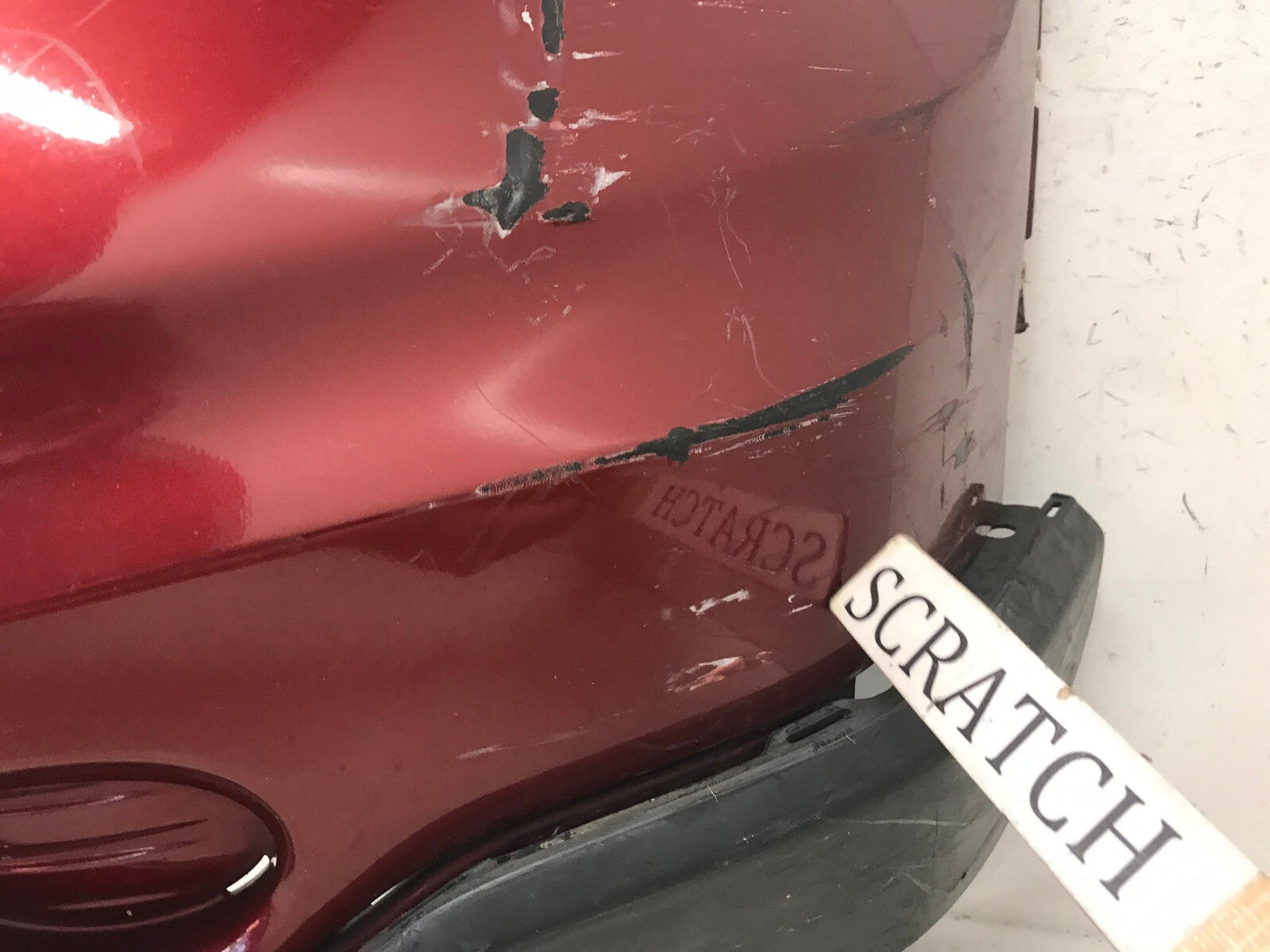 Front Upper Bumper Cover Red Honda CR V EX EX L LX 2010 2011 71101-SWA-ZZ00 OEM