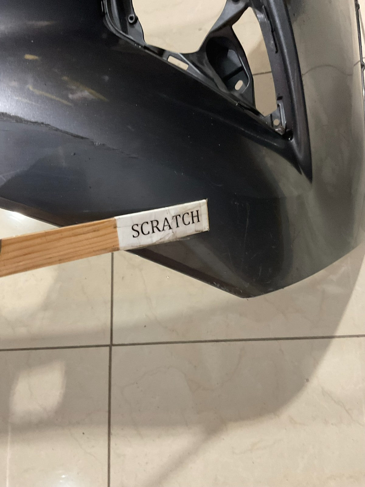 Front Bumper Cover Grey Toyota Highlander 2020 52119 03400 OEM