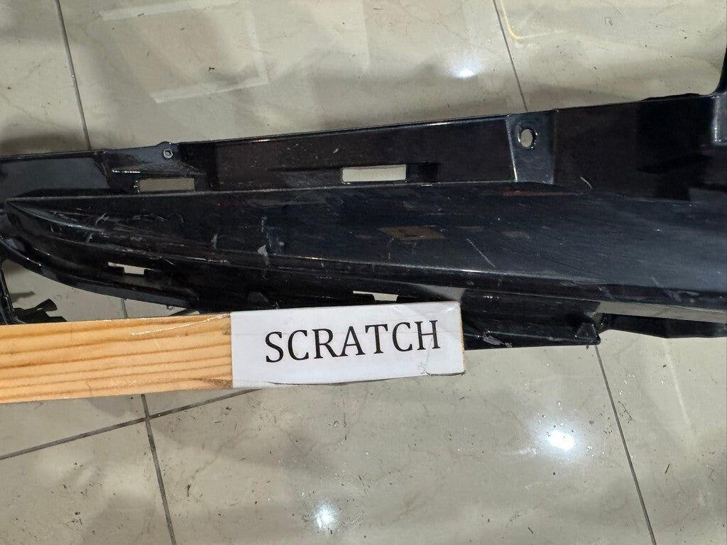 Front Bumper Cover Black 2020-2024 Toyota Corolla SE XSE CAPA