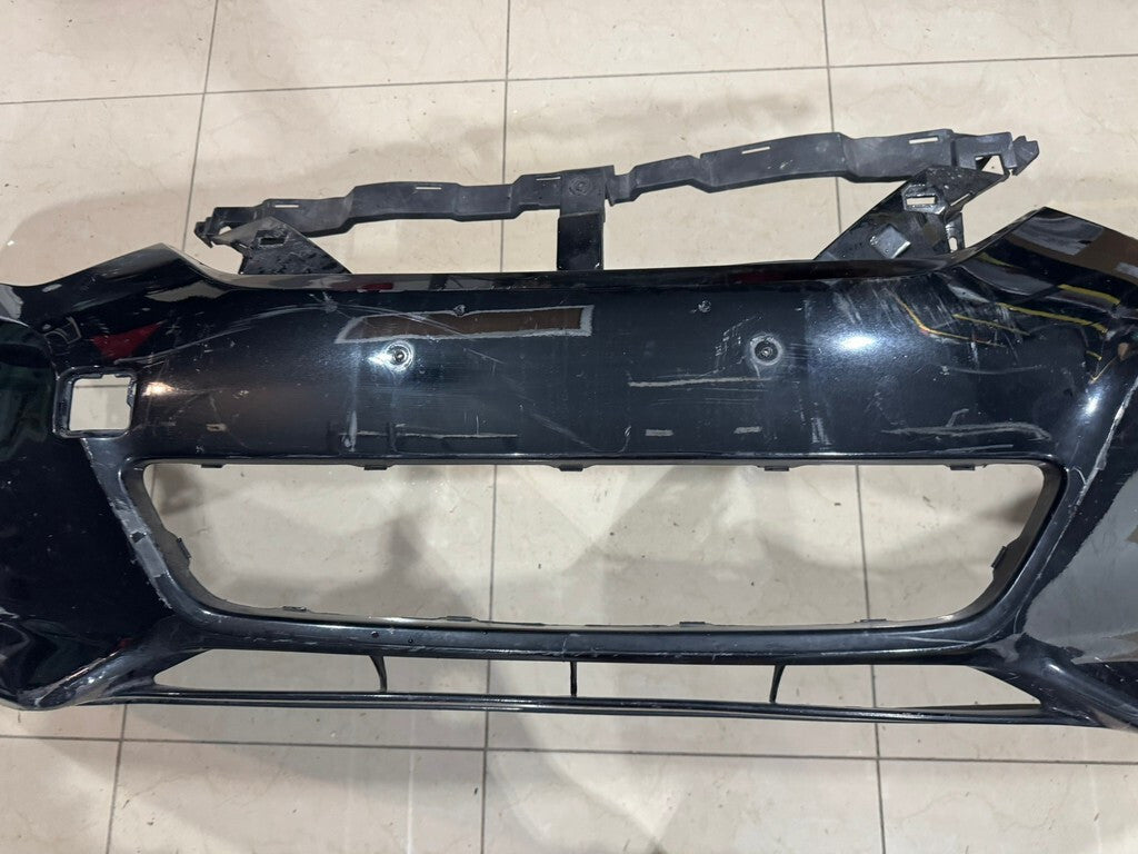 Front Bumper Cover Black Nissan Altima 2016-2018 CAPA