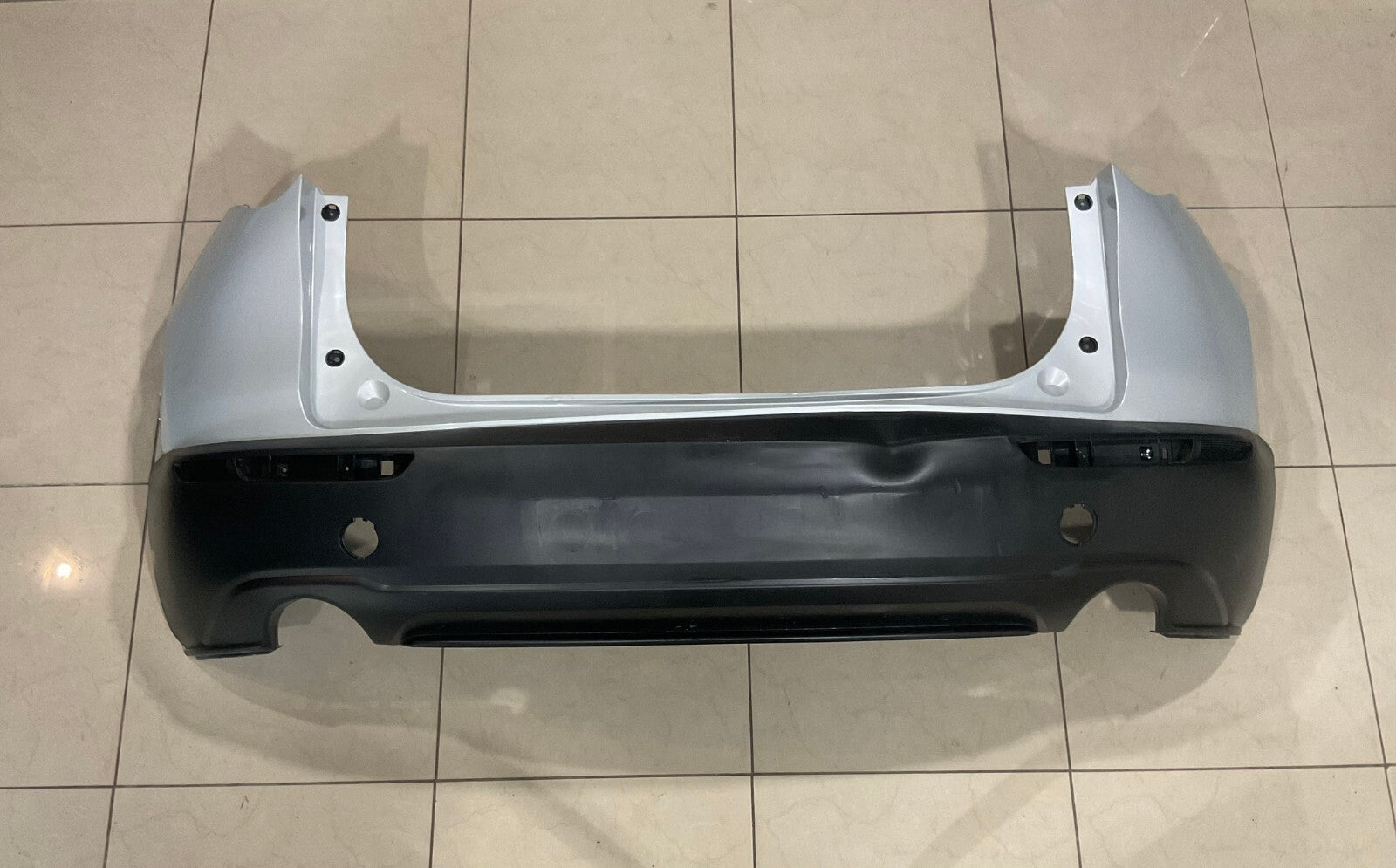 Rear Bumper Cover White Mazda CX 30 2020 DGH9+50221 OEM