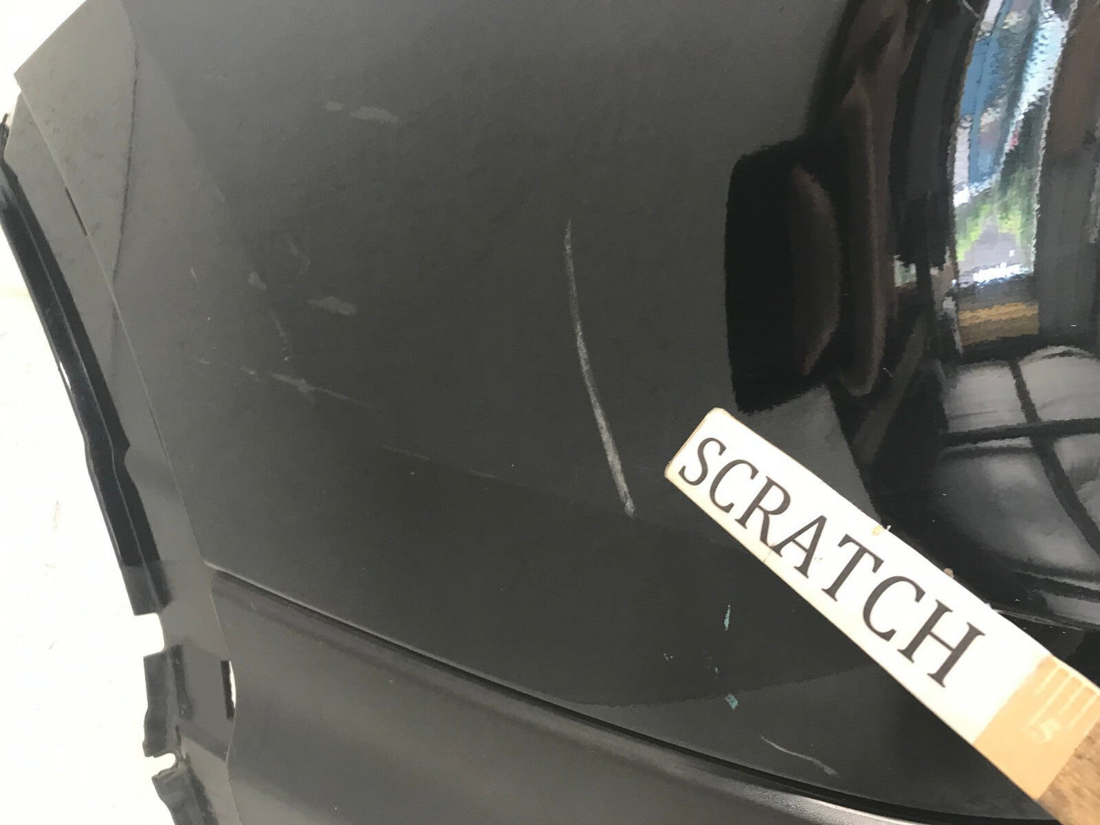 Rear Bumper Cover Black Nissan Rogue Sport S SL SV 2017 2018 w/Sensor Holes OEM
