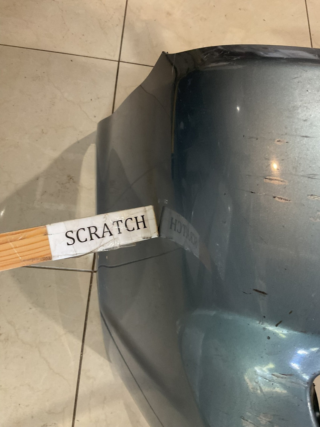 Front Bumper Cover Light Blue 2005-2007 Toyota Avalon 52119+ac150 OEM
