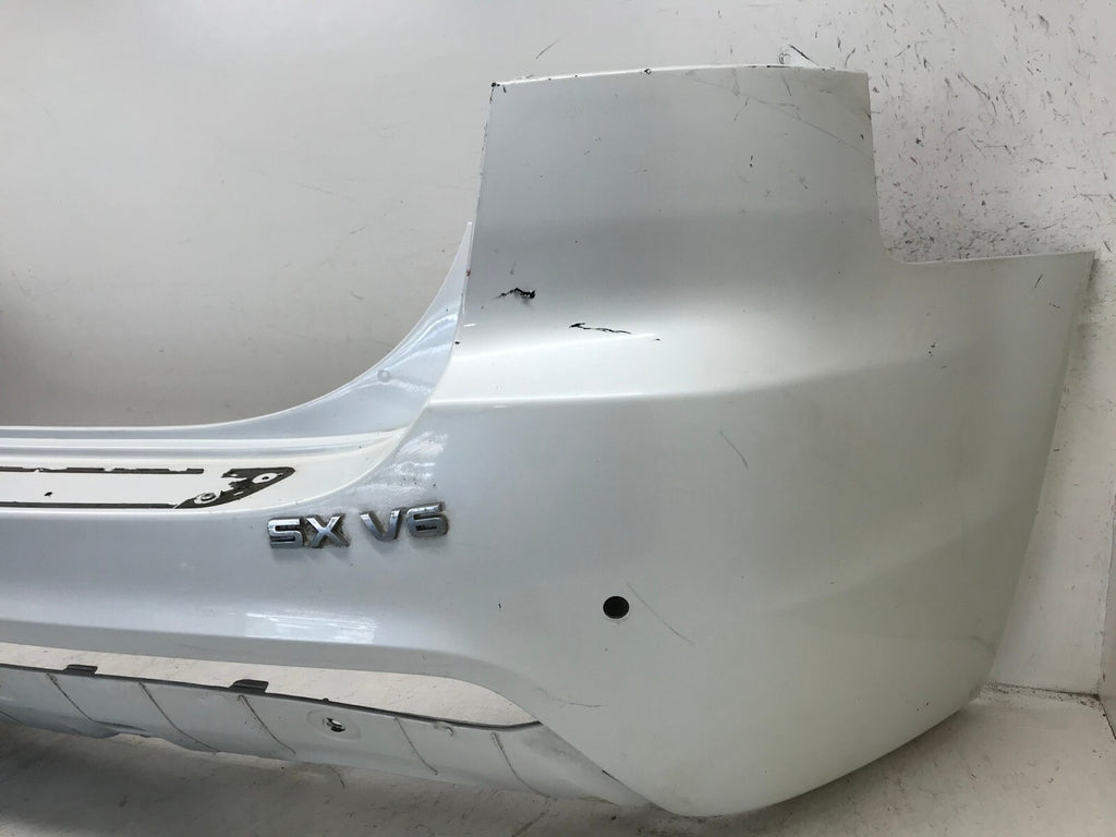 Rear Bumper Cover White 2011-2013 Kia Sorento SX w/Sensor Holes 86611-1U200 OEM