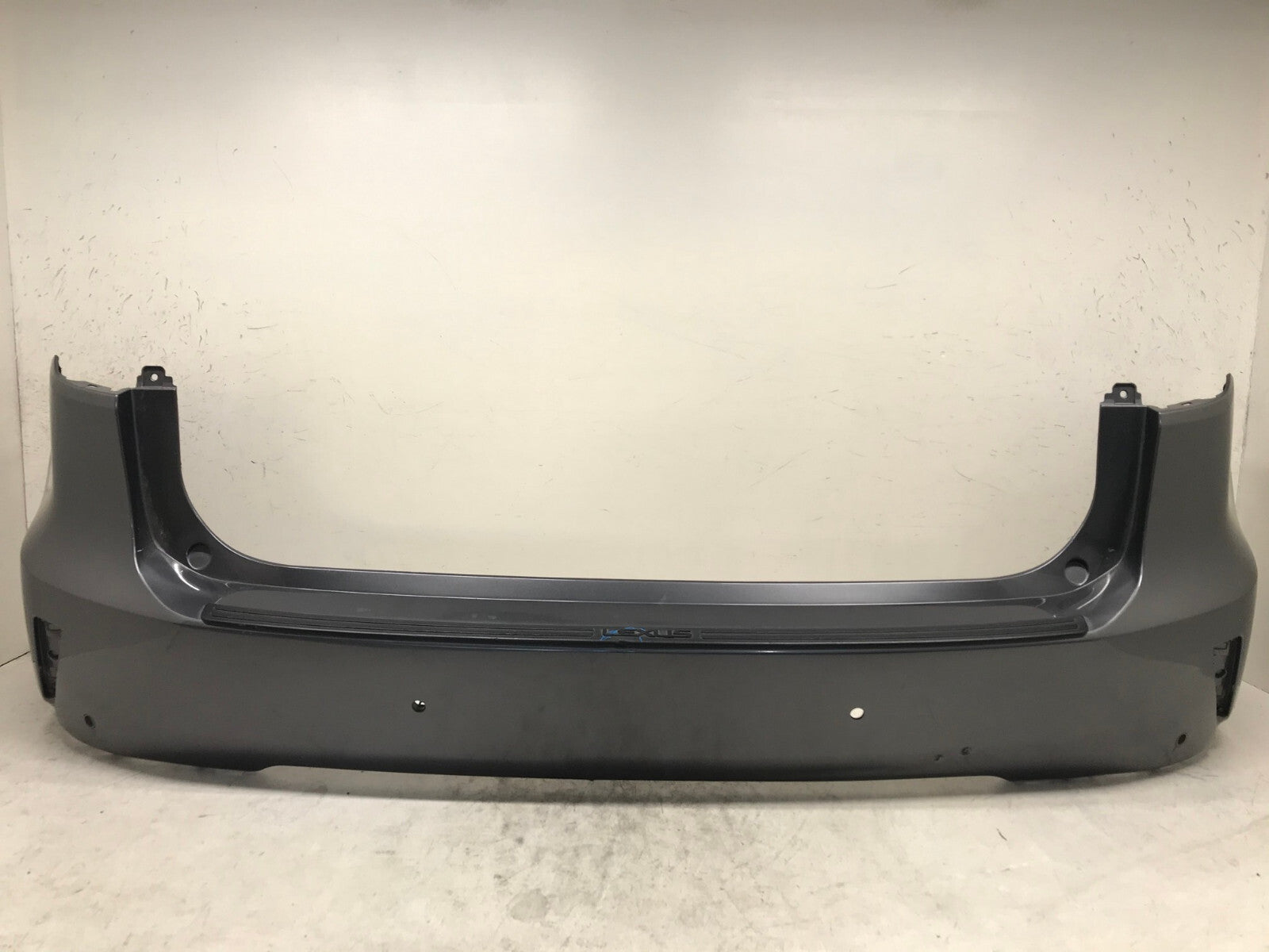 Rear Bumper Cover Gray 16-19 Lexus RX350/RX450H Base/F Sport w/Sensor Holes OEM