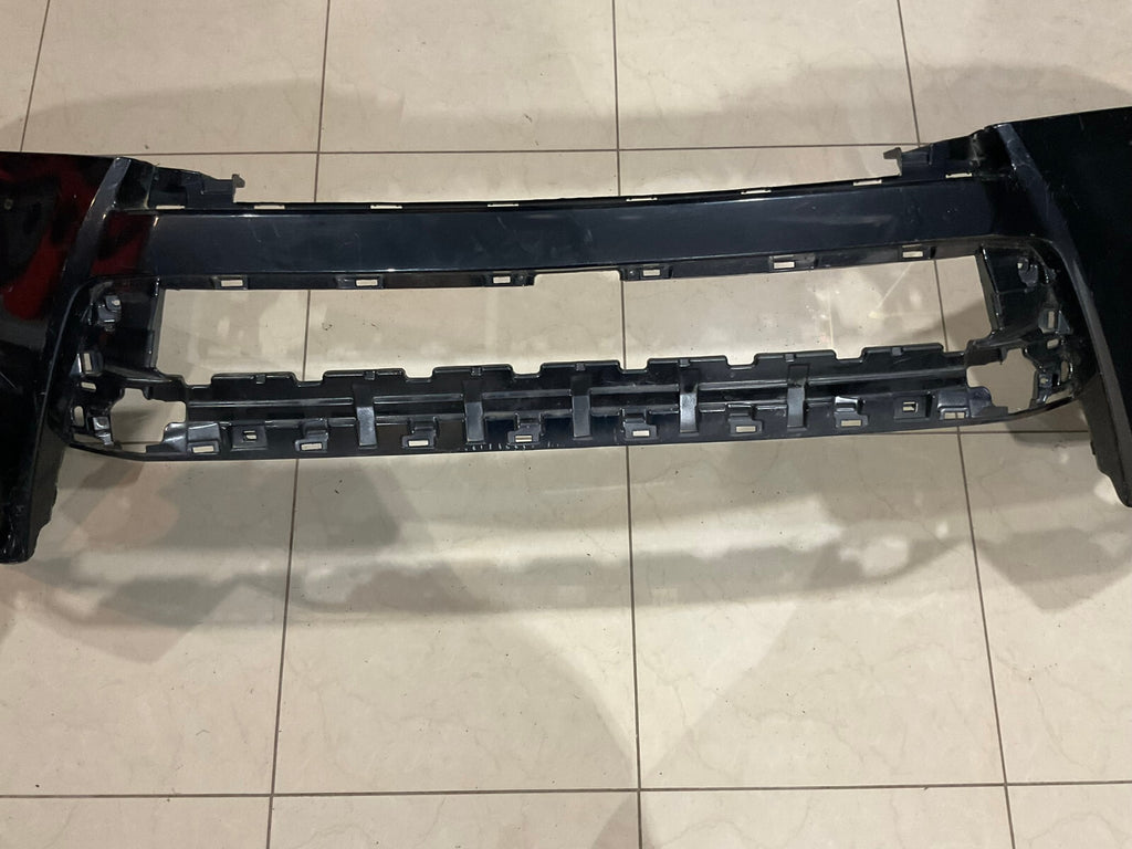 Front Bumper Cover Black 2017 2018 2019 Toyota Highlander CAPA