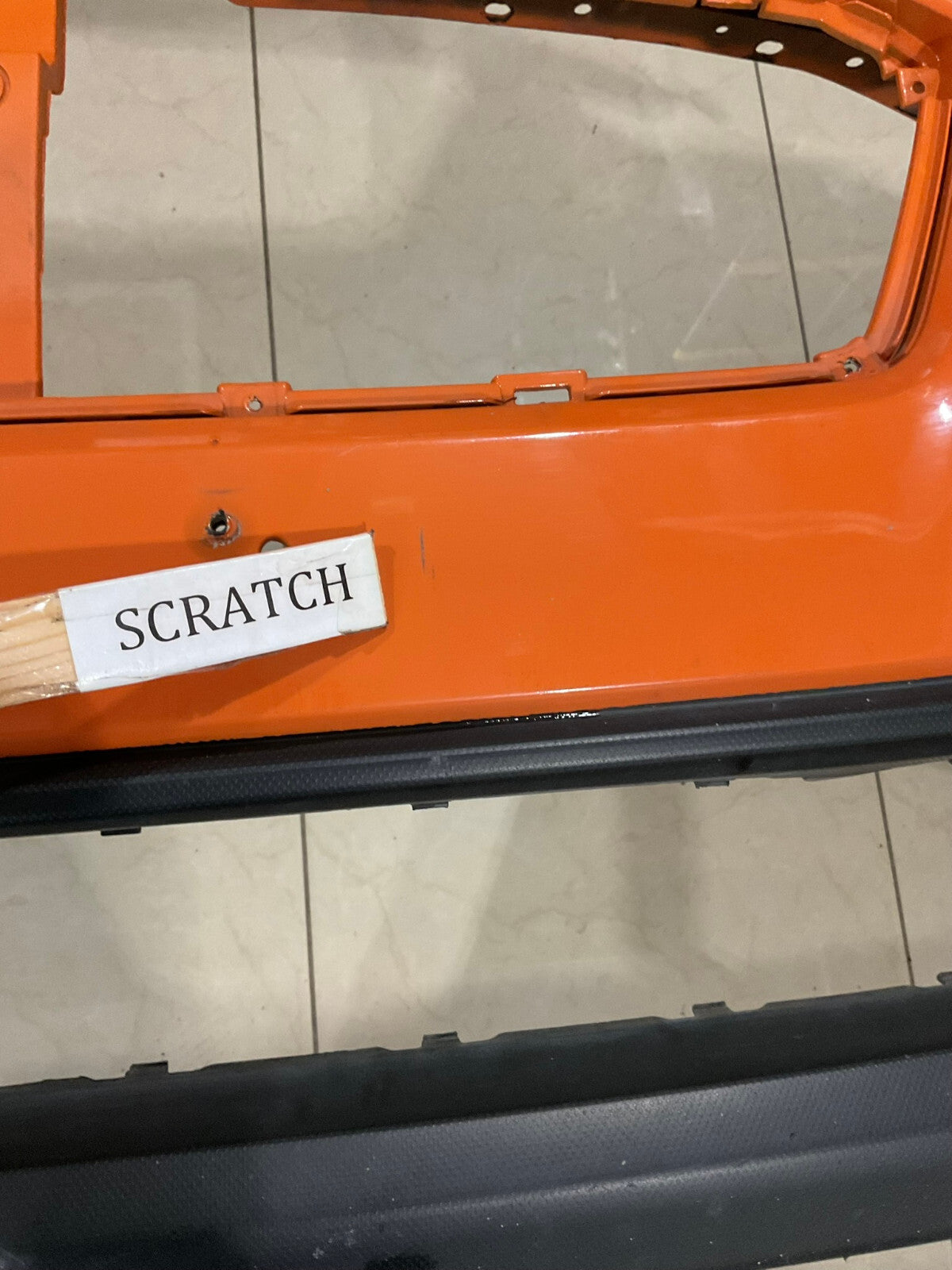Front Bumper Cover Orange 2018-2020 Subaru Crosstrek 57704FL010 OEM
