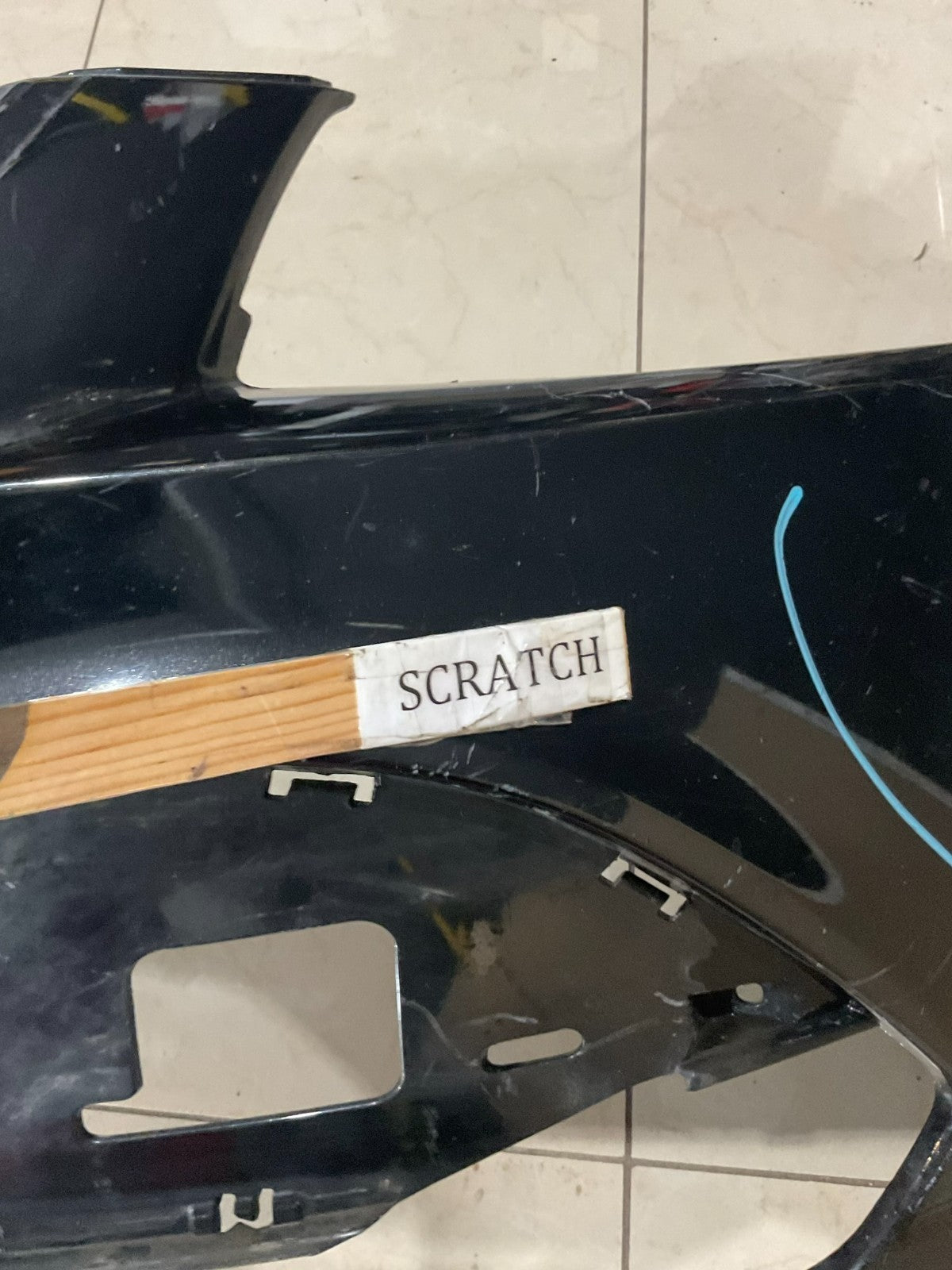 Front Bumper Cover Black 2013-2016 Ford Escape CAPA