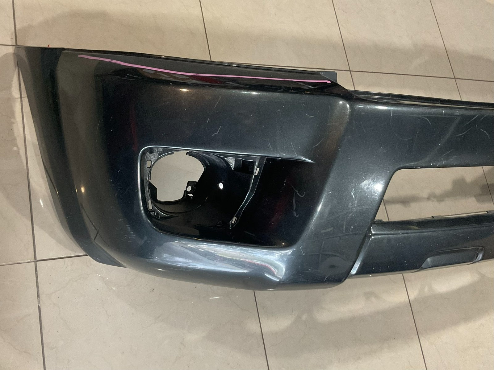 Front Bumper Cover Black Toyota Hilux Surf 2002-2009 52119 35040 OEM