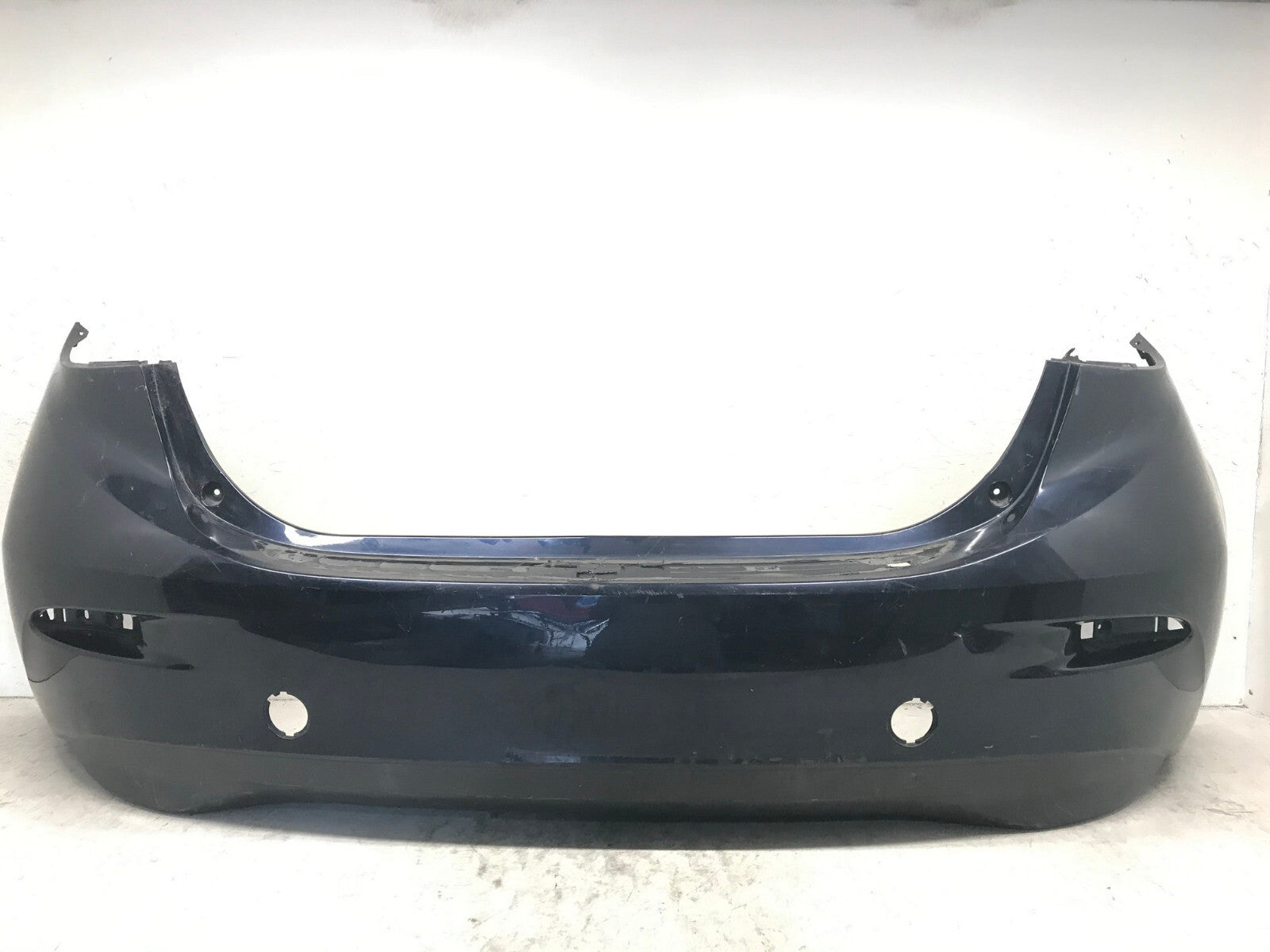 Rear Bumper Cover Blue Mazda 3 Saloon 2014-2016 BHN1-50221 OEM