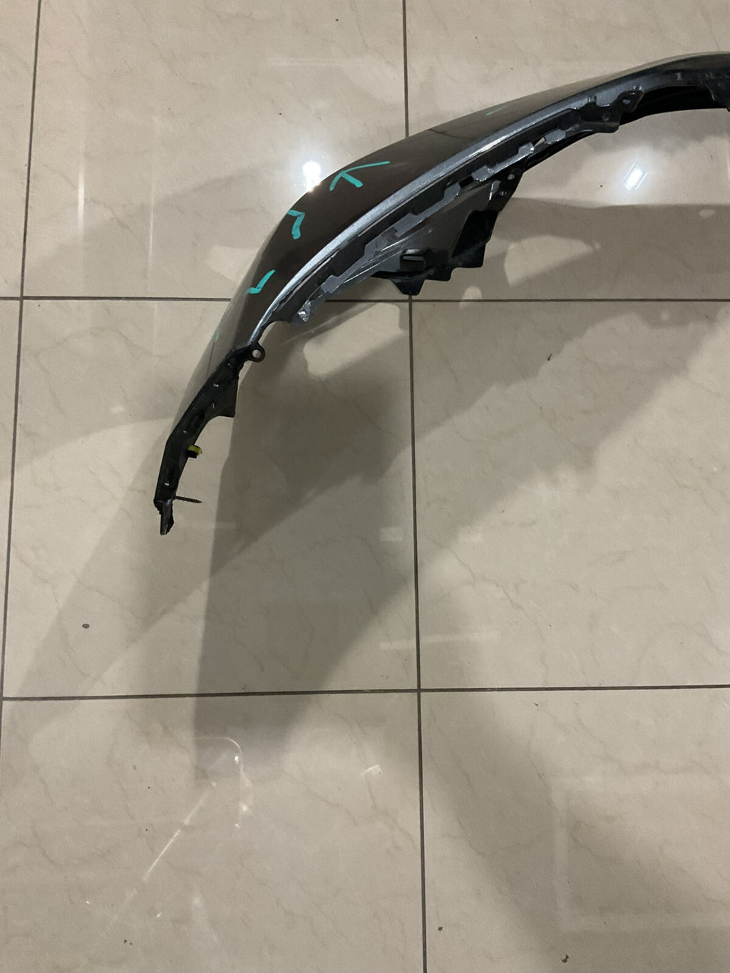 Front Bumper Cover Grey 2015 2016 Honda CR V CRV CAPA