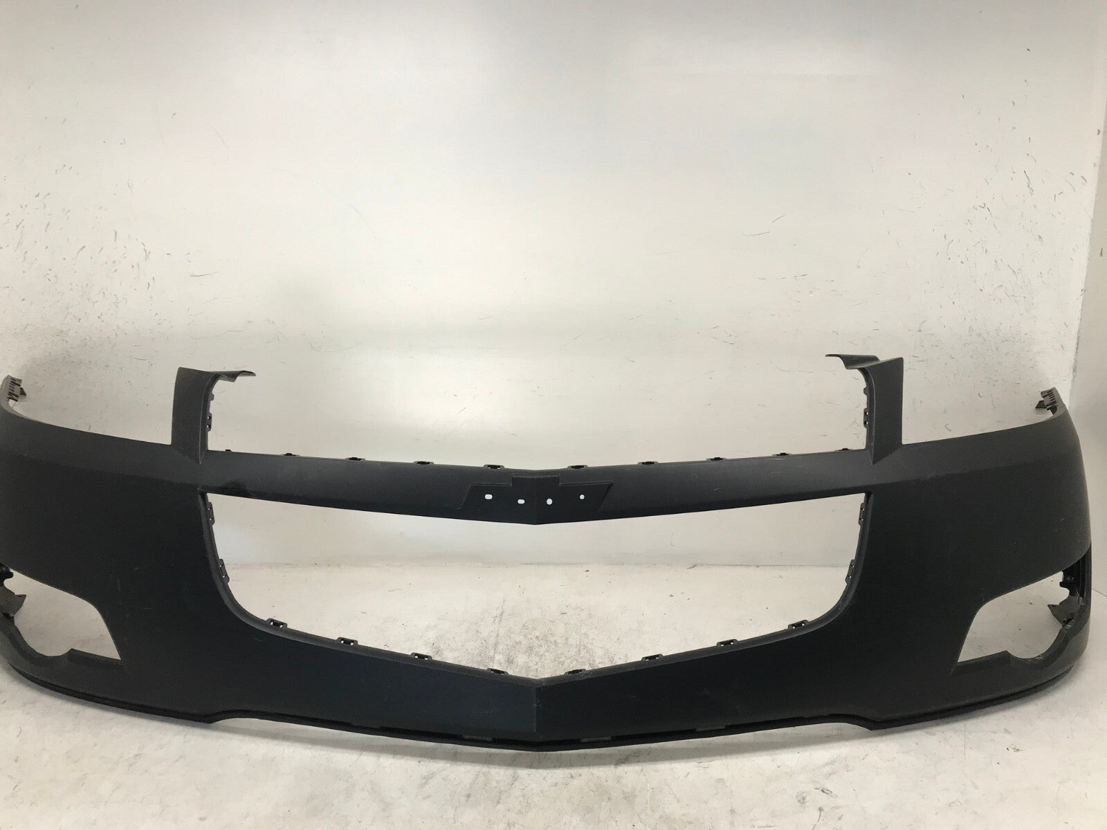 Front Bumper Cover Chevy Traverse Black 2009-2012 CAPA