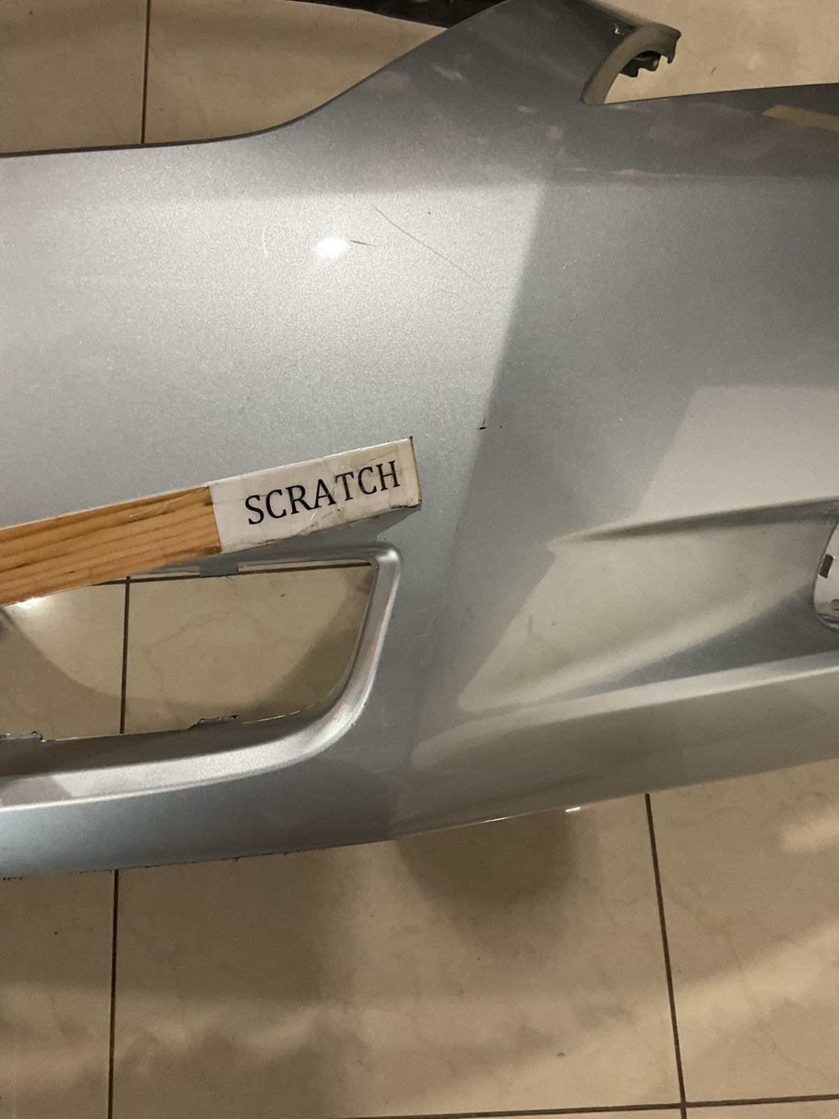 Front Bumper Cover Silver 2021-2024 Toyota Camry 52119+06230 OEM