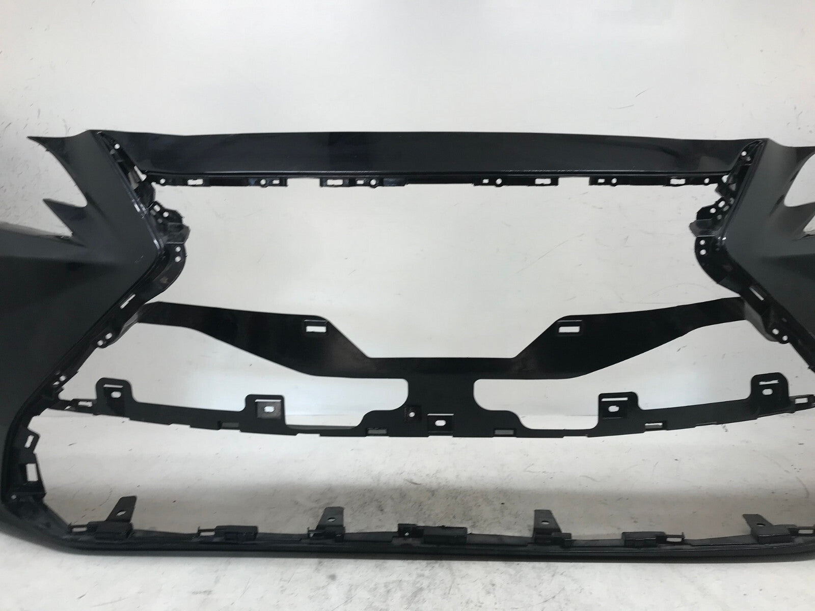 Front Bumper Cover Gray Lexus ES350 Base 2019 w/Sensor Holes 52119-06J00 OEM