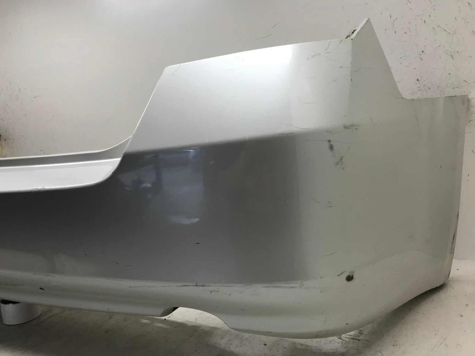 Rear Bumper Cover White Subaru Legacy GT/Limited/Premium 10-14 57704AJ06A OEM