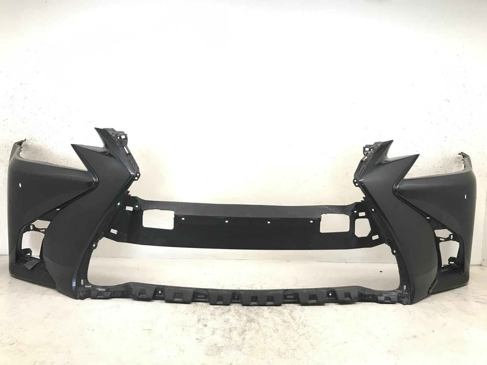 Front Bumper Cover Gray 16-2019 Lexus GS200t Base w/Sensor Holes 52119-30F20 OEM