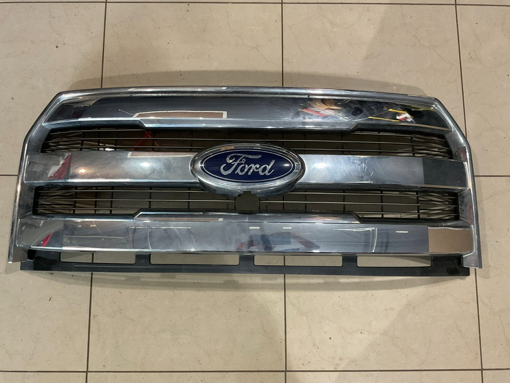 Grille Grill 2015-2017 Ford F-150 XLT fl34+8200 OEM