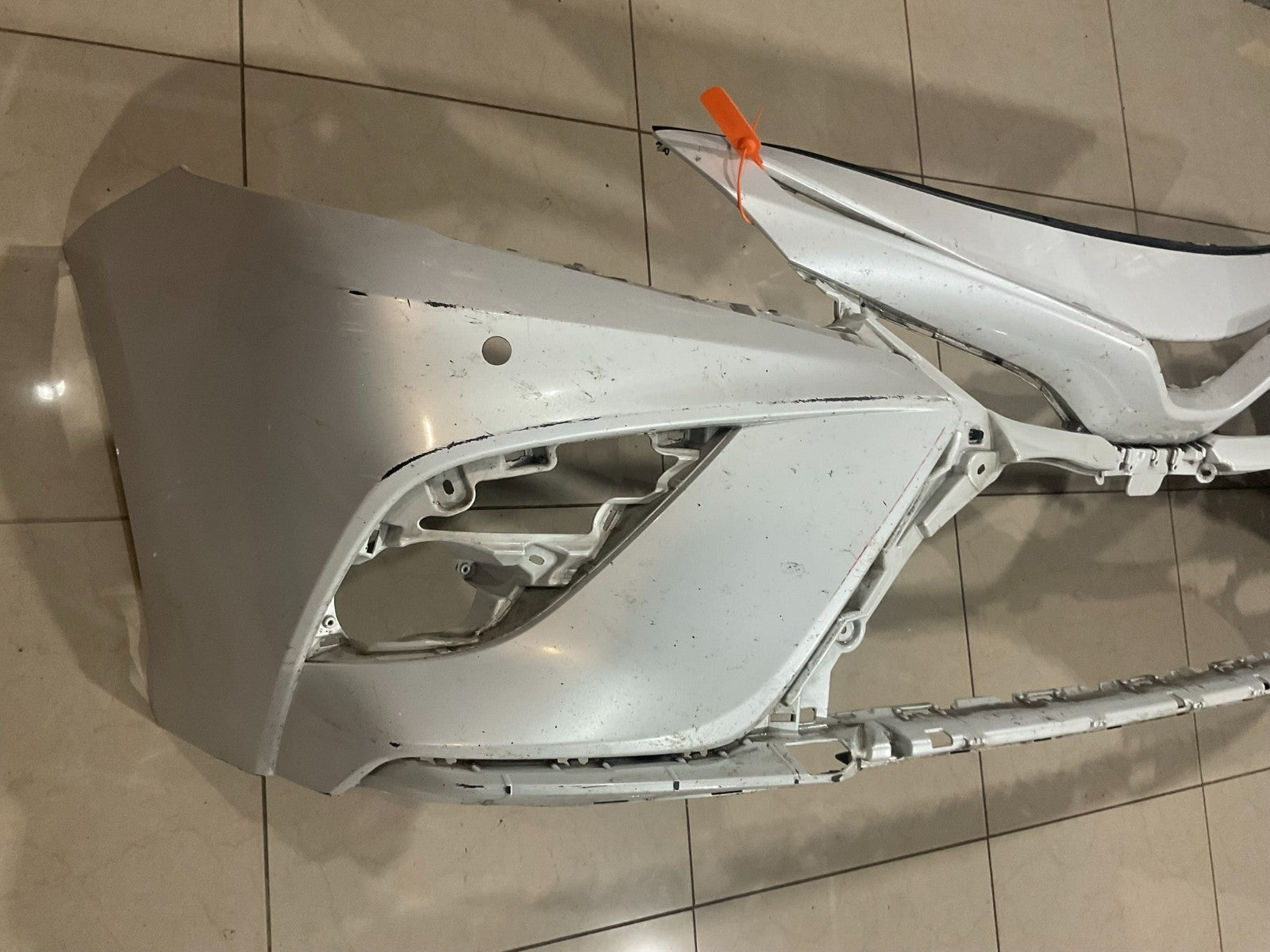 Front Bumper Cover White 2021-2023 Toyota Camry SE XSE CAPA
