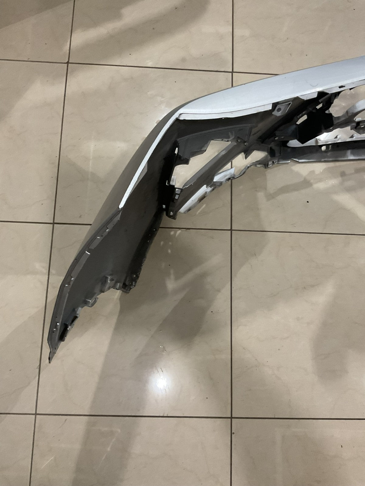 Front Bumper Cover Silver Lexus RX350 RX450H 16-2018 52119+0e270 OEM