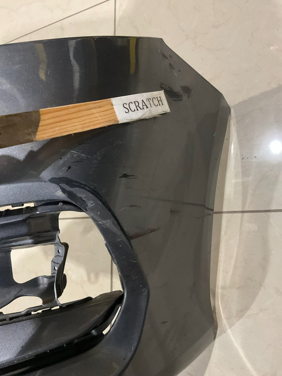 Front Bumper Cover Grey 18-20 Honda Accord Sedan EX/LX/Hybrid 71101+tva+a000 OEM