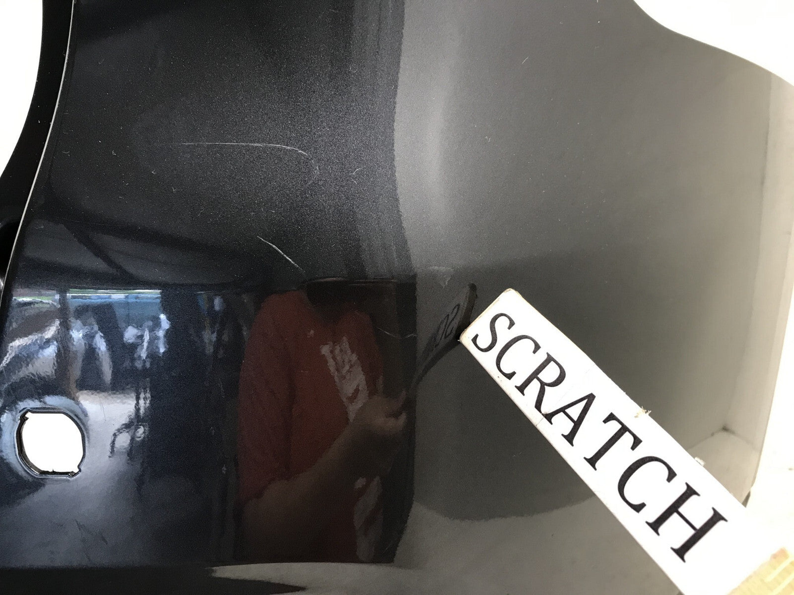 Rear Bumper LOCAL Nissan Pathfinder Platinum/SV Hybrid w/Sensor Holes 13-16 OEM