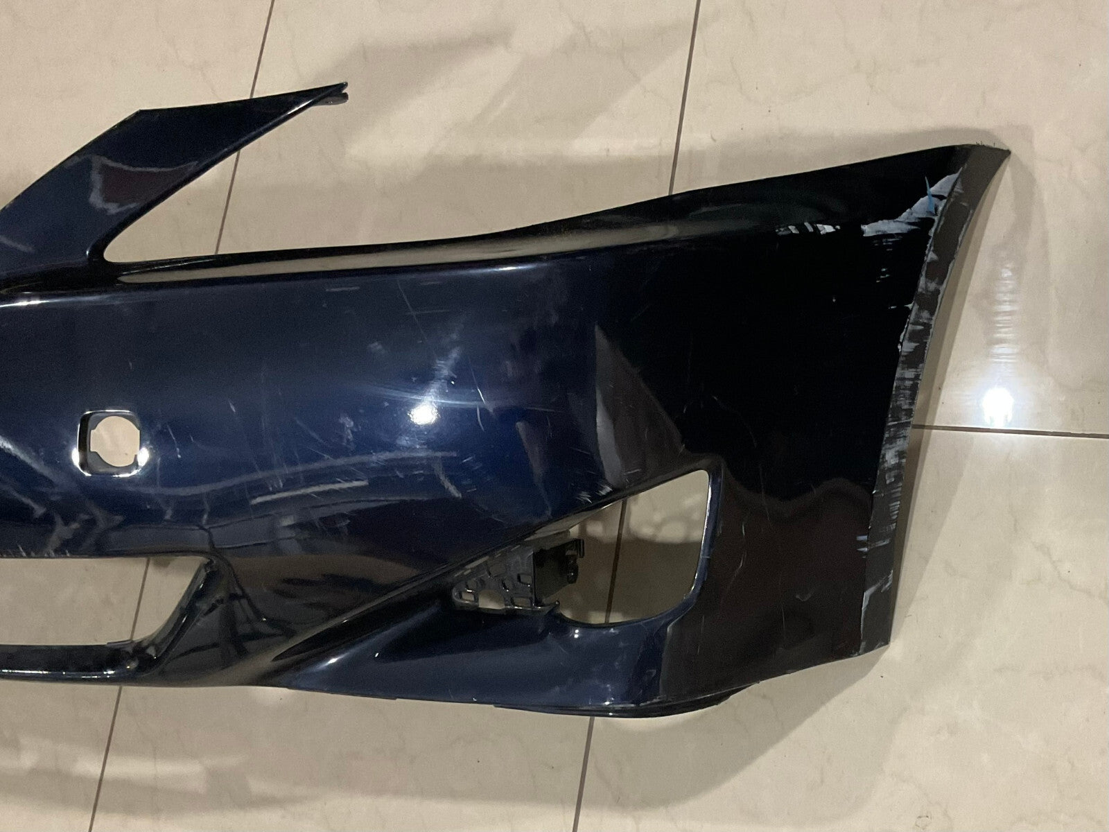 Front Bumper Cover Blue 2009-2010 Lexus IS250 IS350 52119-53400 OEM