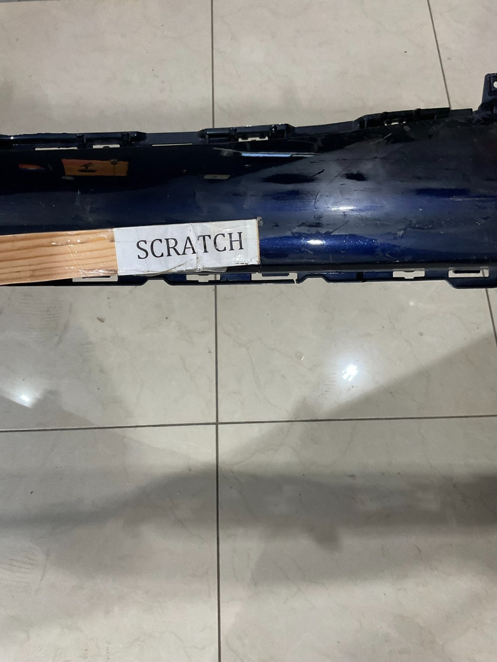 Front Bumper Cover Blue Toyota Sienna Silver 2020 2021 2022 52119+08100 OEM