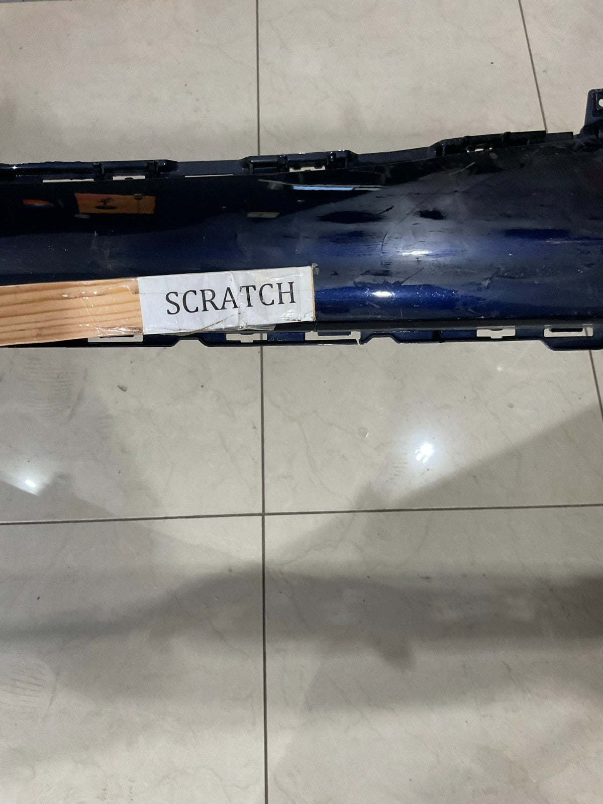 Front Bumper Cover Blue Toyota Sienna Silver 2020 2021 2022 52119+08100 OEM