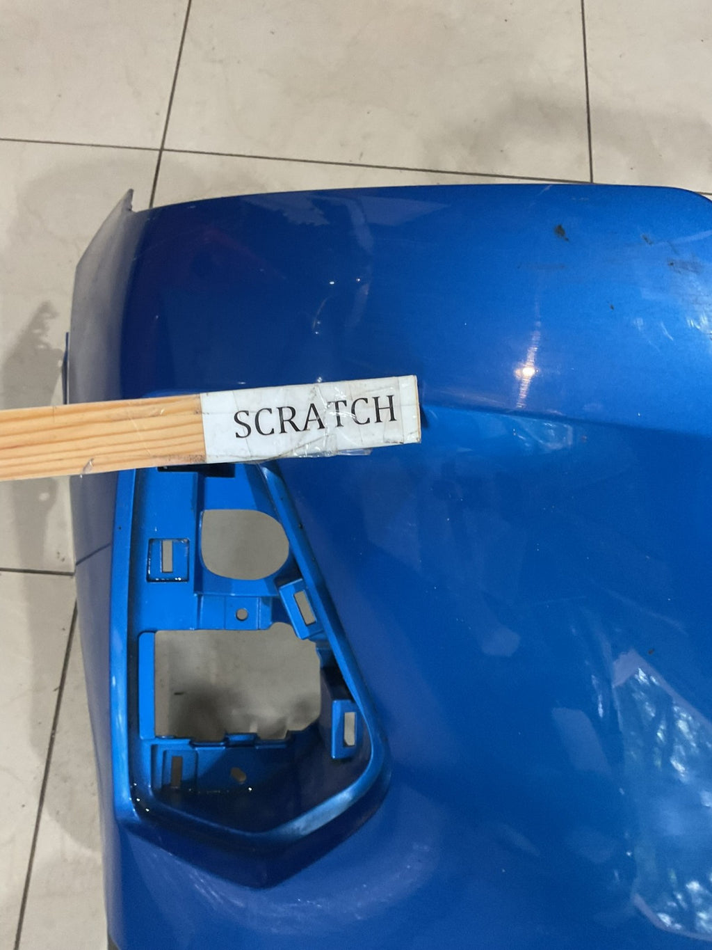 Front Bumper Cover Blue 2021 2022 Nissan Kicks S/SV/SR 62022 5fr00h OEM