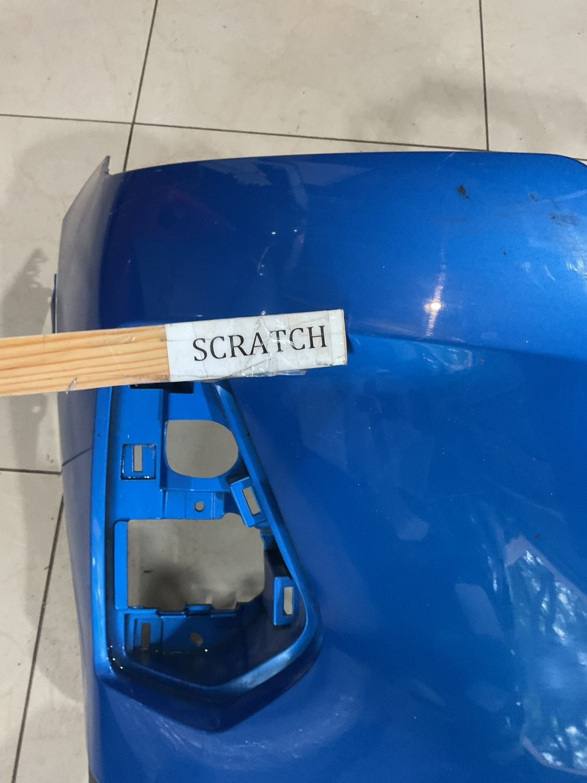 Front Bumper Cover Blue 2021 2022 Nissan Kicks S/SV/SR 62022 5fr00h OEM