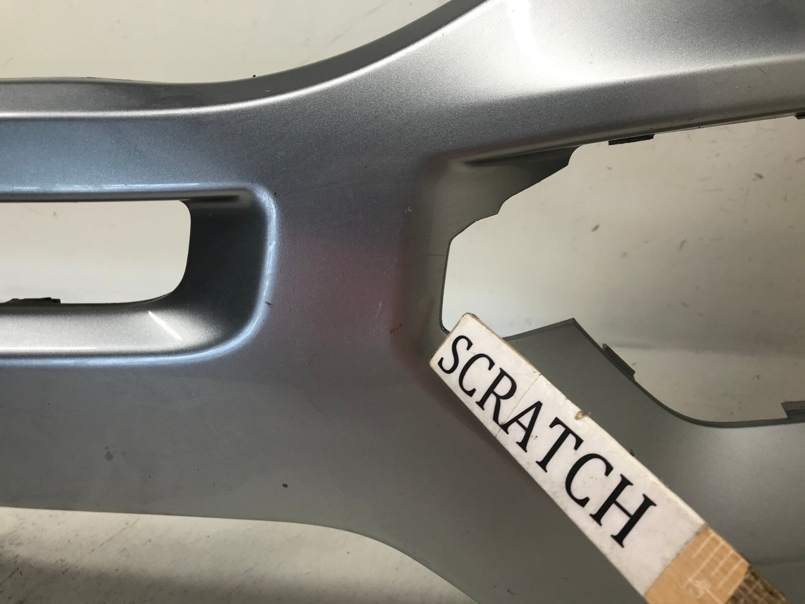 Front Bumper Cover Silver 20 21 Ford Explorer Base/Hybrid/XLT LB5B-17C831-AA OEM