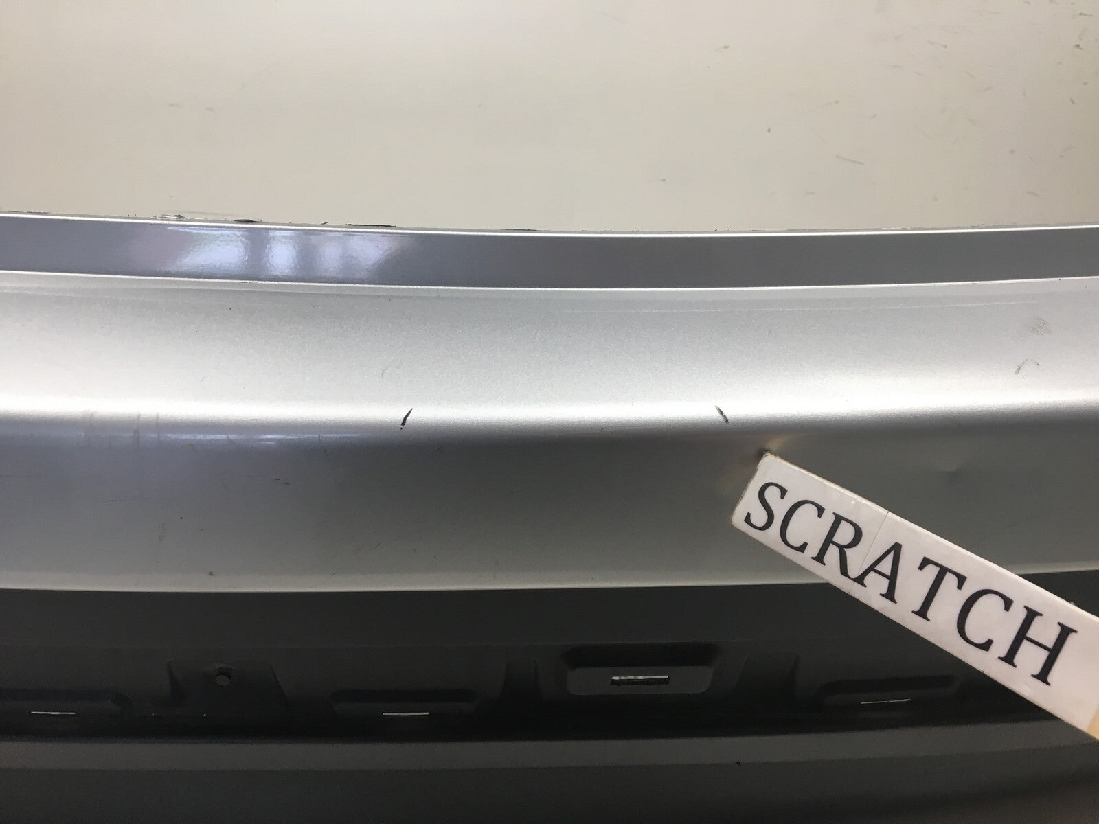 Rear Bumper Cover Nissan Pathfinder Platinum SV Hybrid w/o Sensr Holes 13-16 OEM