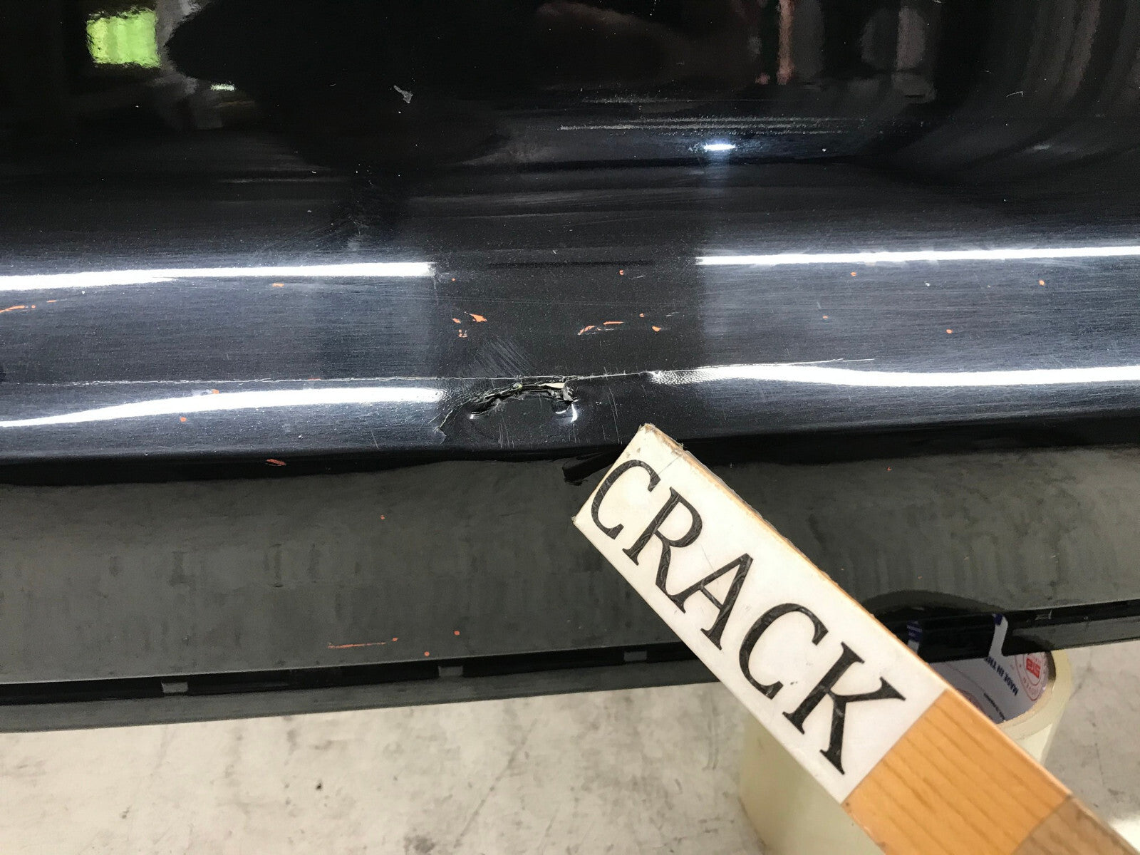 Rear Bumper Cover Black Porsche Panamera 2017-2020 w/Sensor Holes 971807421 OEM