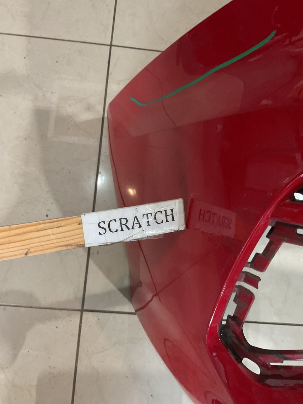 Rear Bumper Cover Red Audi A3 Sedan 2024-2025 8y5+807+511 OEM