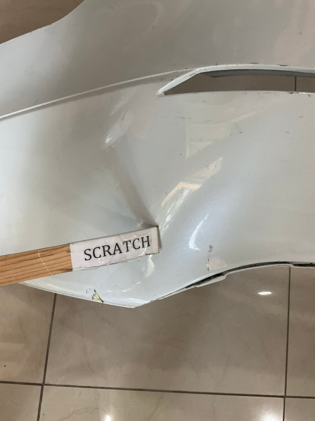 Rear Bumper Cover White Honda Accourd 2019 2018  71501TVAA000 OEM