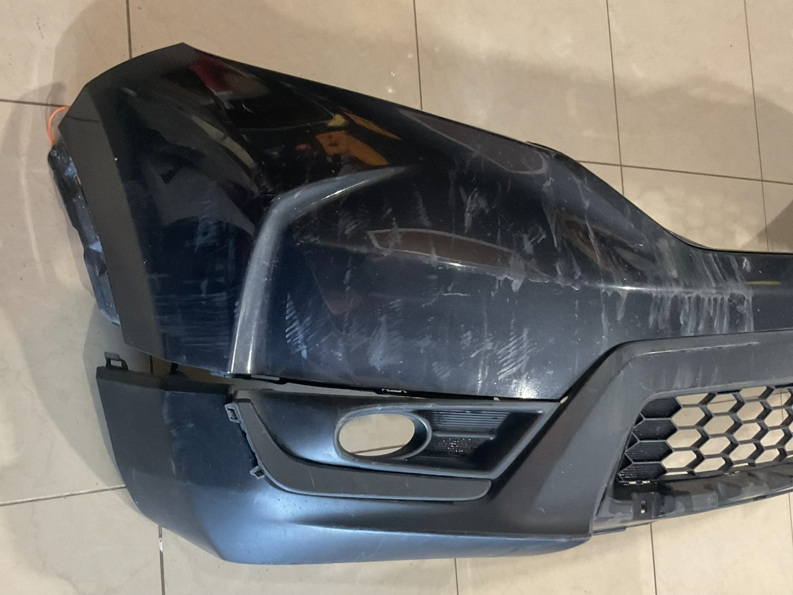 Front Upper Bumper Cover Grey Honda CR V EX LX L Touring 2017 71101 tla a000 OEM