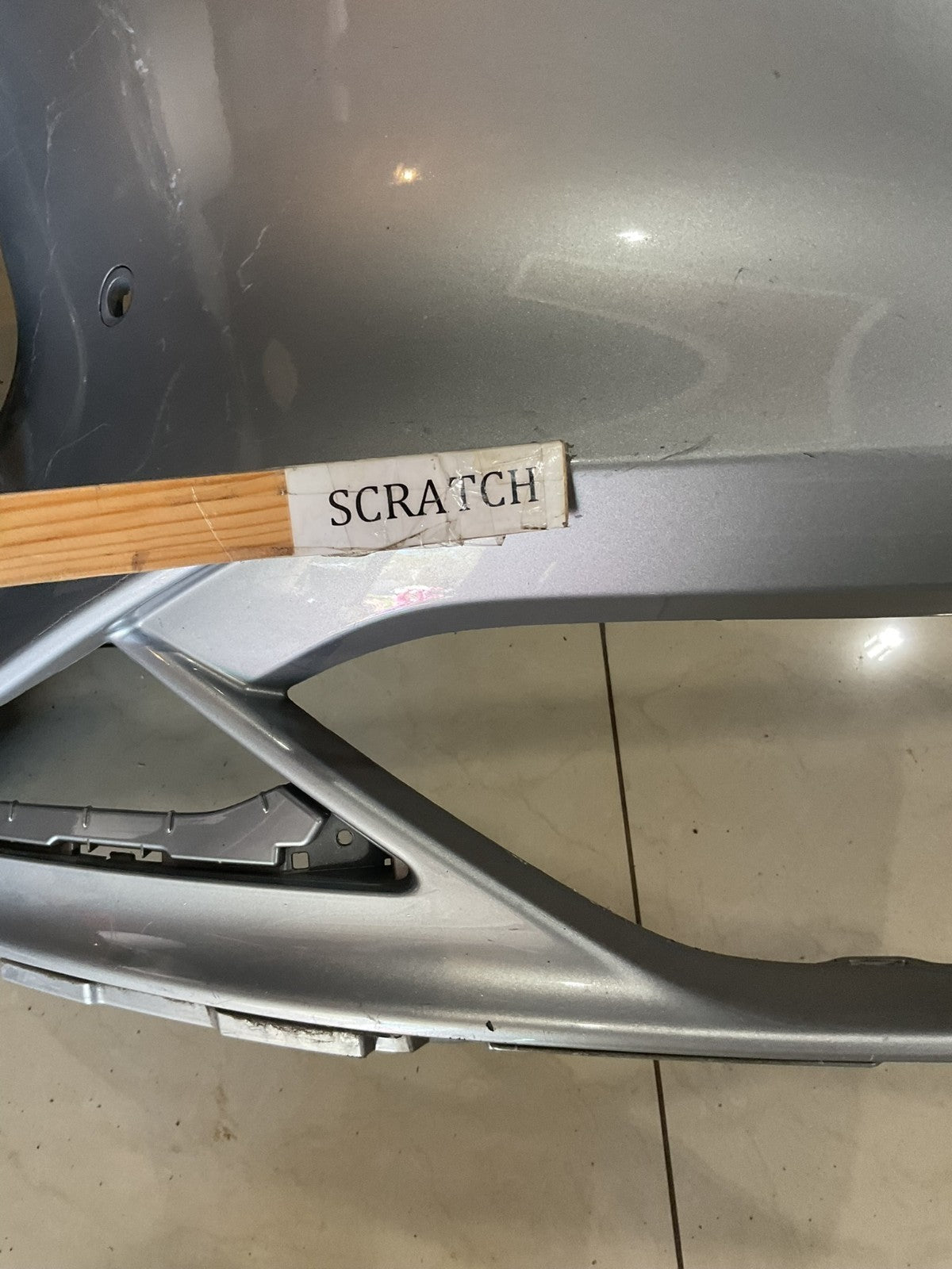 Front Bumper Cover Silver 2021 2022 2023 Acura MDX 71101+tya+a000 OEM