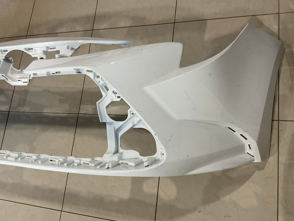 Front Bumper Cover White 2020-2022 Toyota Corolla LE CAPA