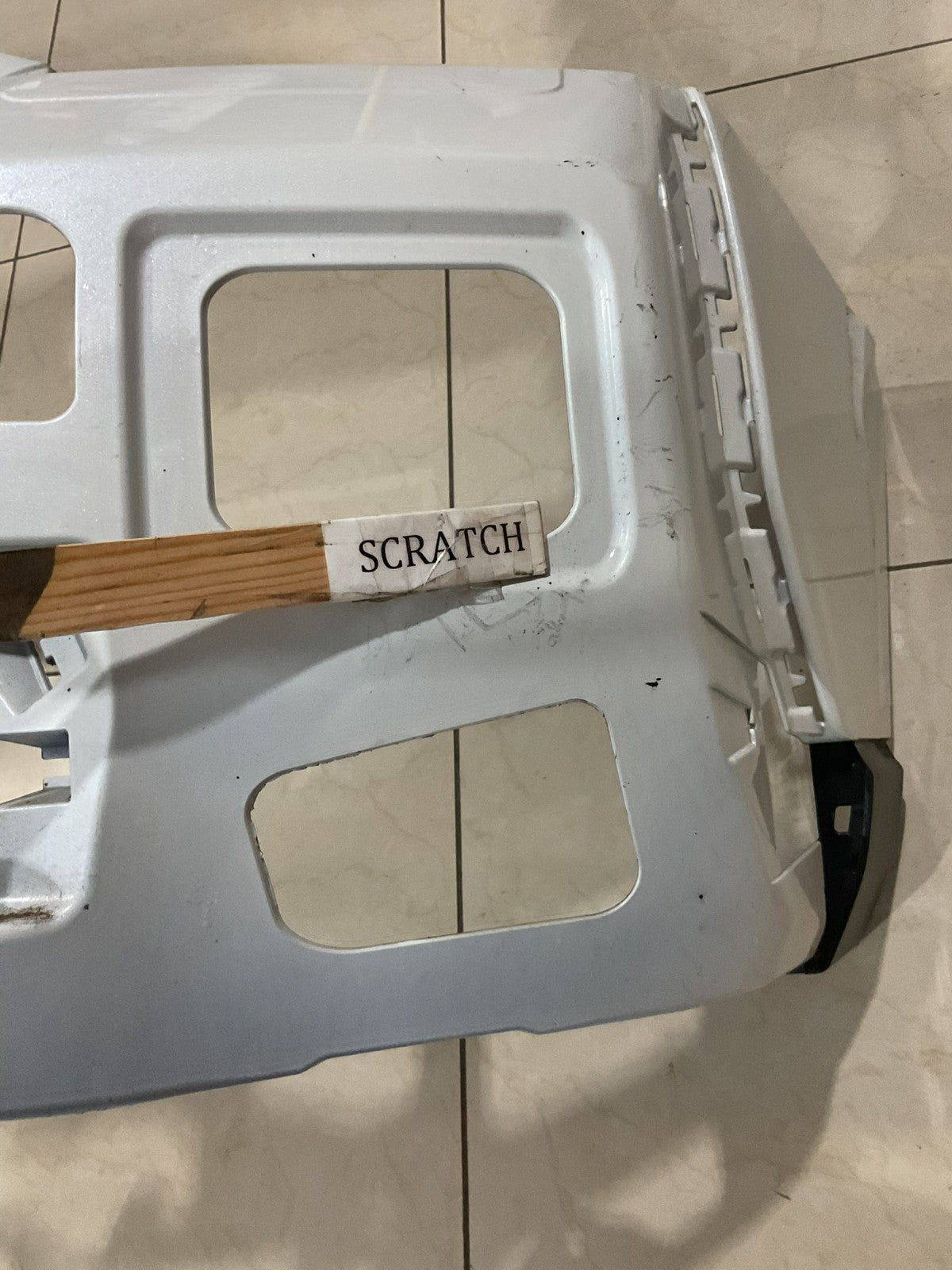 Front Bumper Cover White Subaru Outback 2023-2024 57704an02a OEM