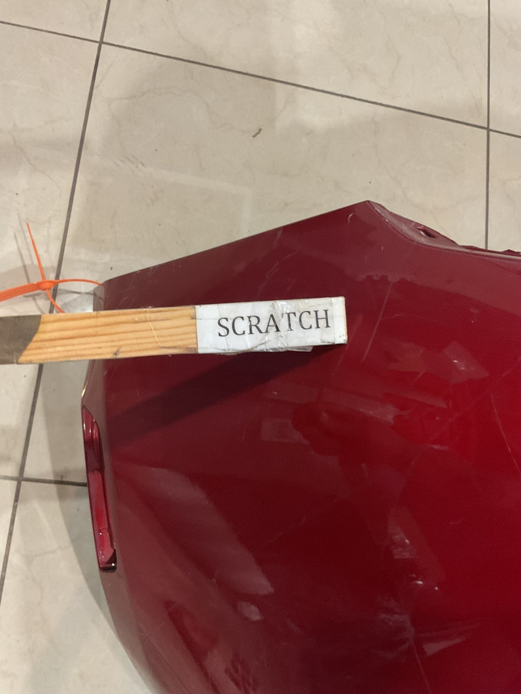 Rear Bumper Cover Red 2016-2018 Mazda Mx-5 Miata Convertible n243+50221 OEM