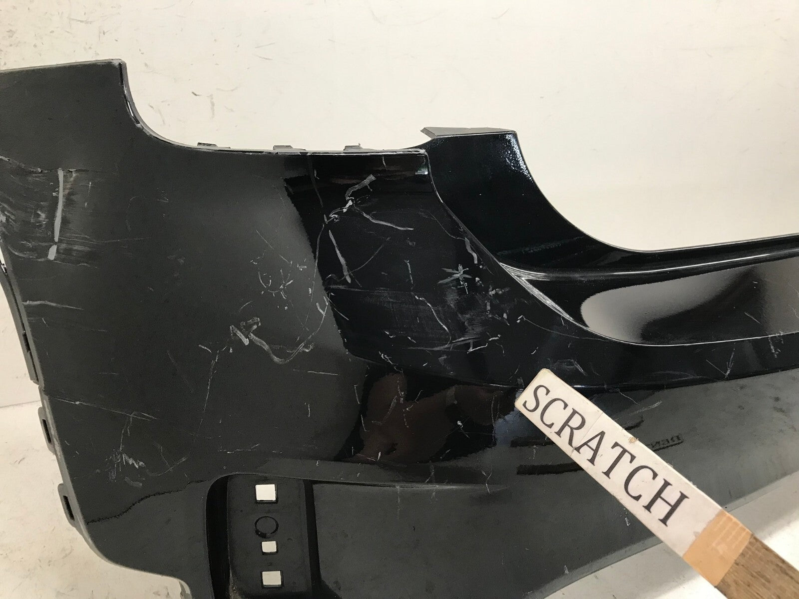 Rear Bumper Cover Black 2017-2019 Mini Cooper Countryman 51127389378 OEM