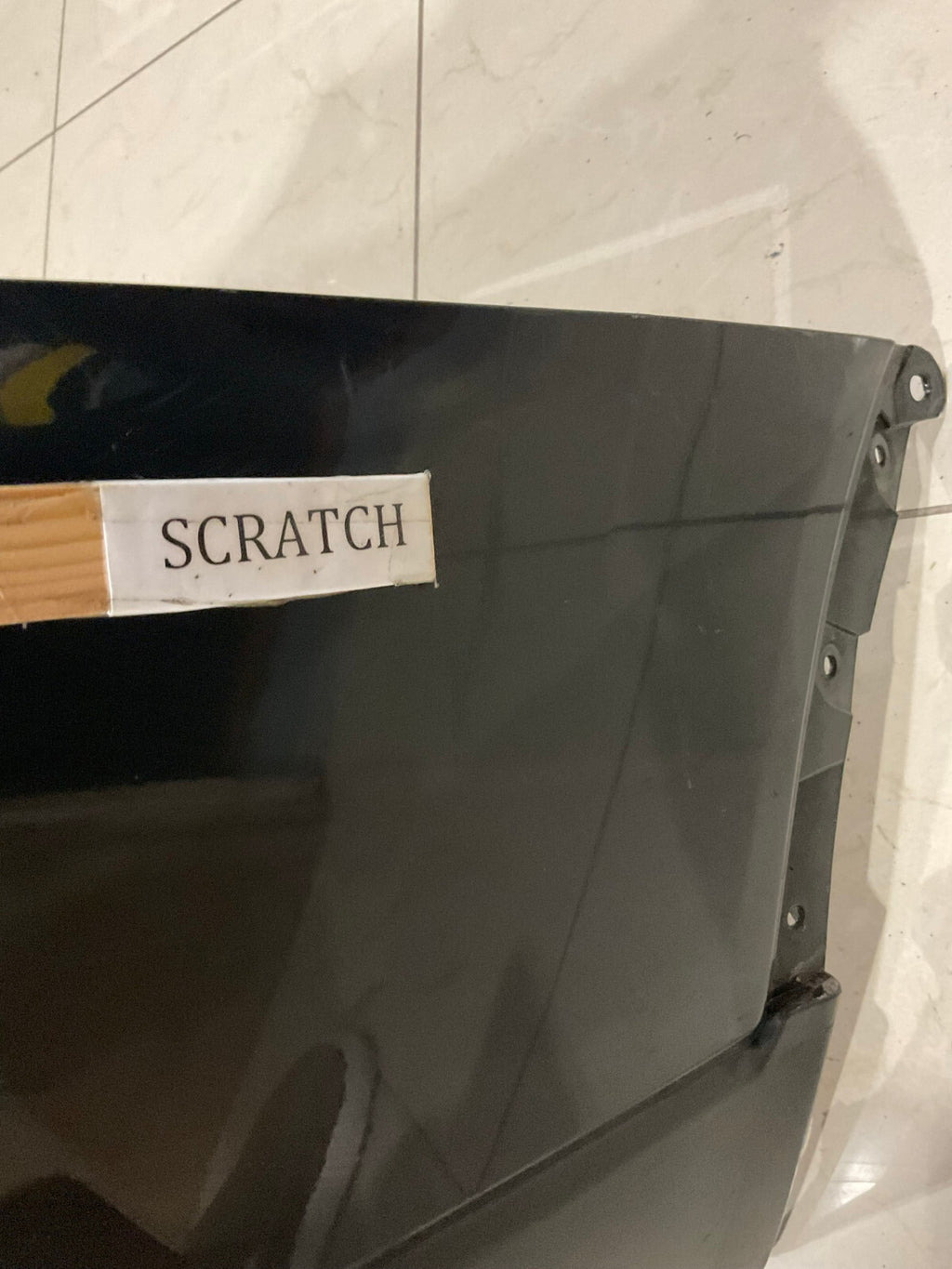Rear Bumper Cover Black Nissan Rogue S SL SV Hybrid 17 18 85022-6FR0H OEM