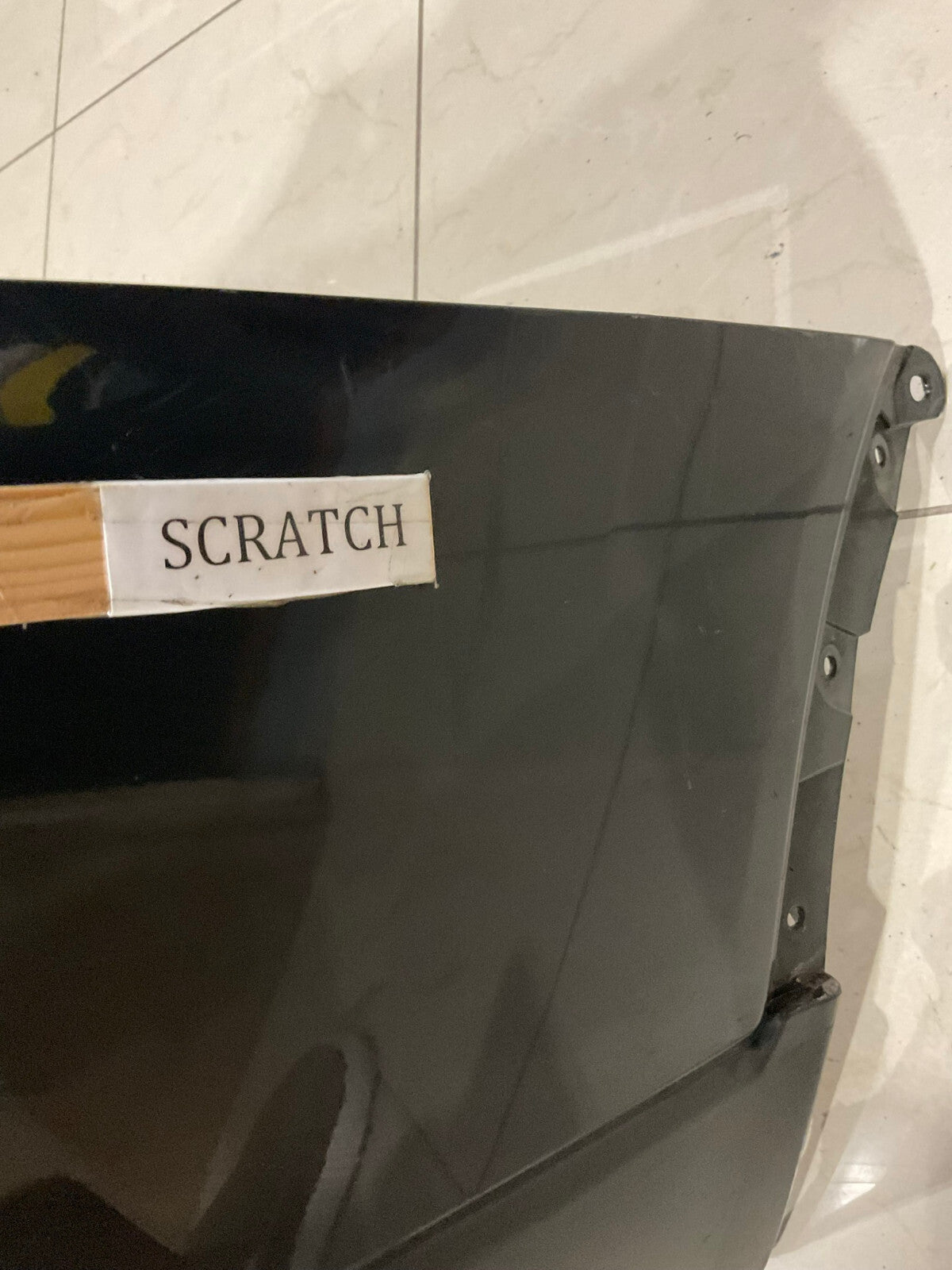 Rear Bumper Cover Black Nissan Rogue S SL SV Hybrid 17 18 85022-6FR0H OEM