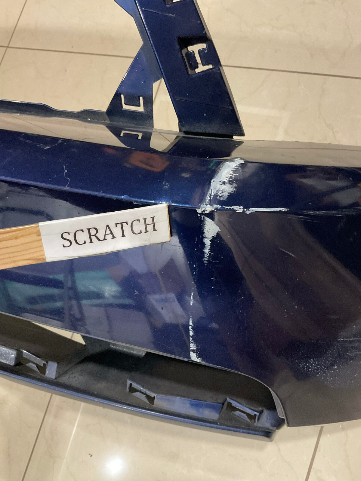 Front Bumper Cover Blue 2010 2011 2012 Ford Mustang GT CAPA