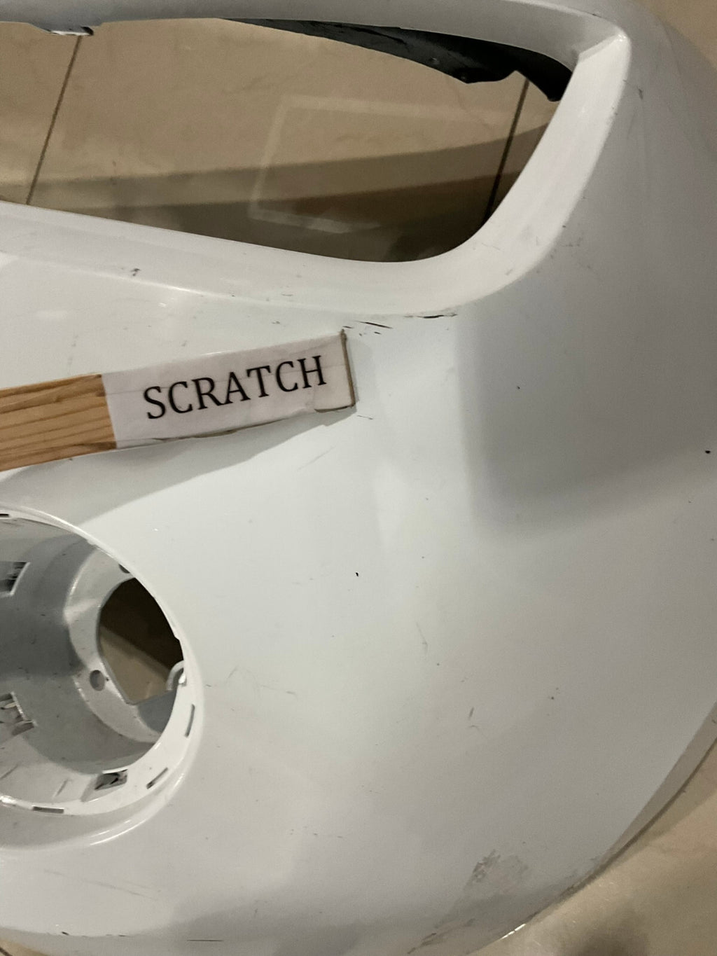 Front Bumper LOCAL White 2010-13 Chevrolet Camaro OEM