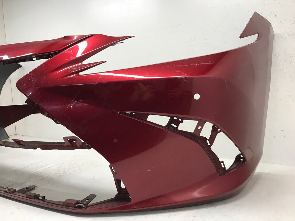 Front Bumper Cover Lexus ES350 Base w/Sensor Holes Red 2019 52119-06J00 OEM2